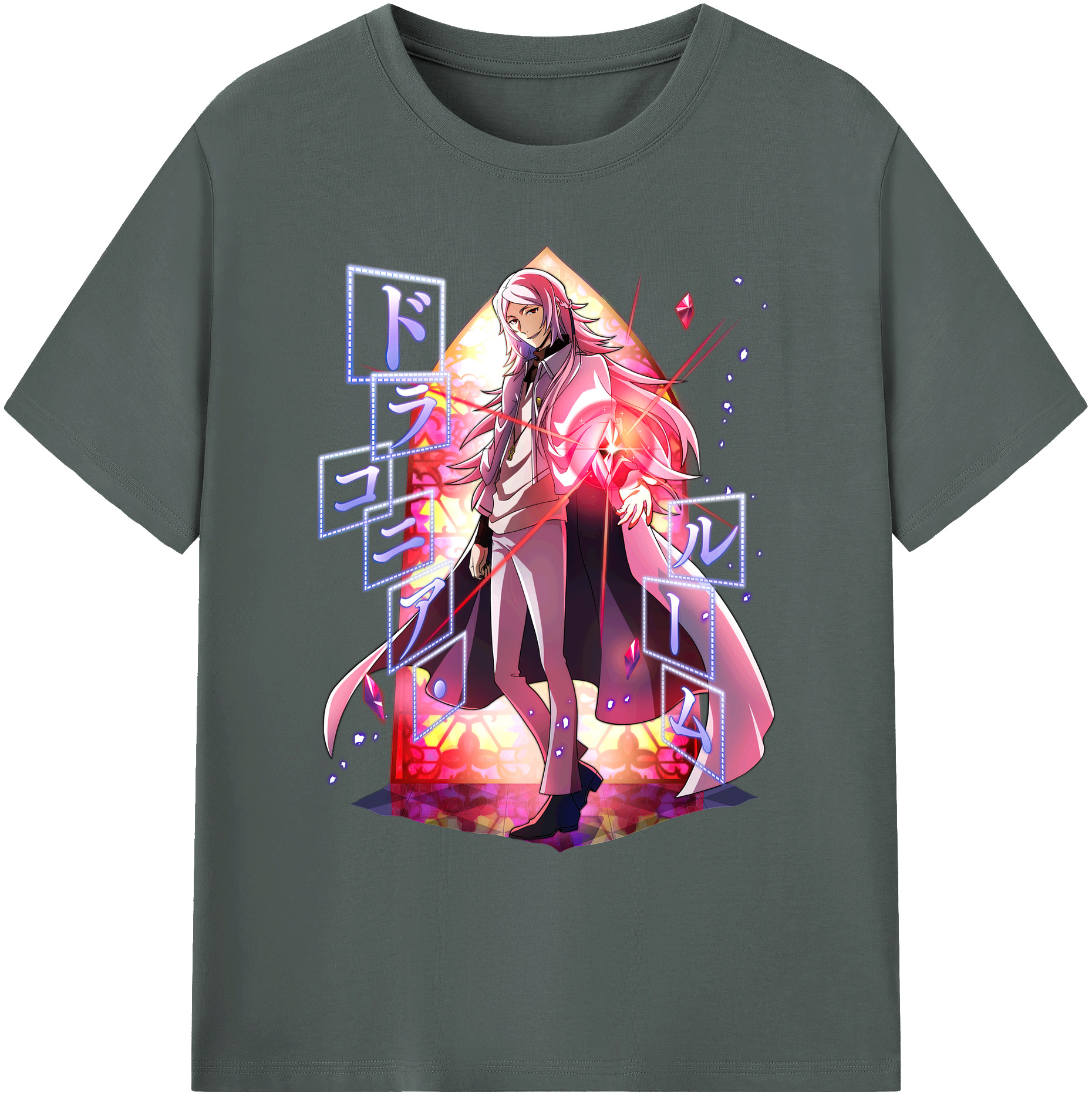 （画像用） 文豪ストレイドッグス Bungo Stray Dogs 綿100％ メンズ半袖Tシャツ｜肌触りやわらか＆通気性